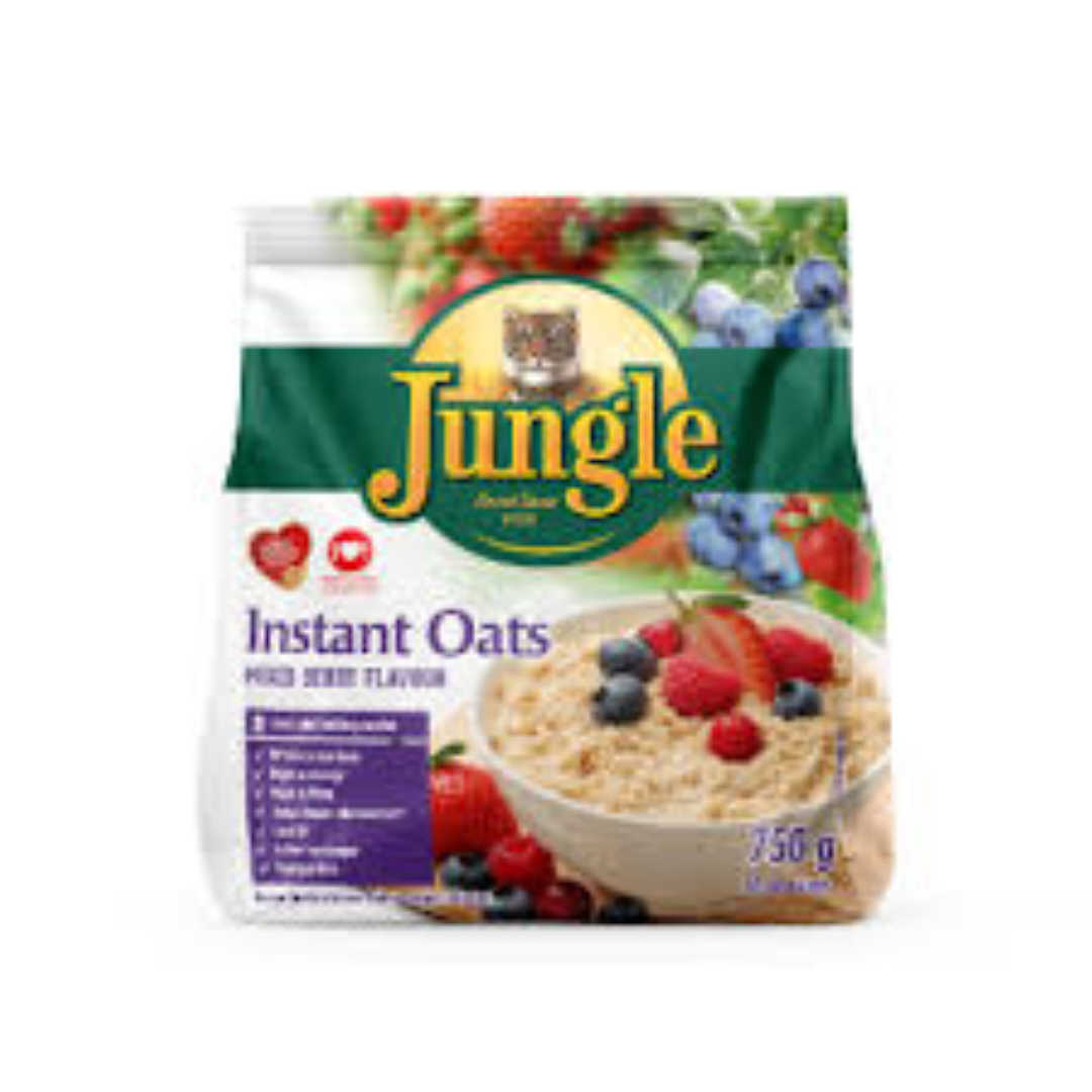 JUNGLE OATS INSTANT MIXED BERRY 750G
